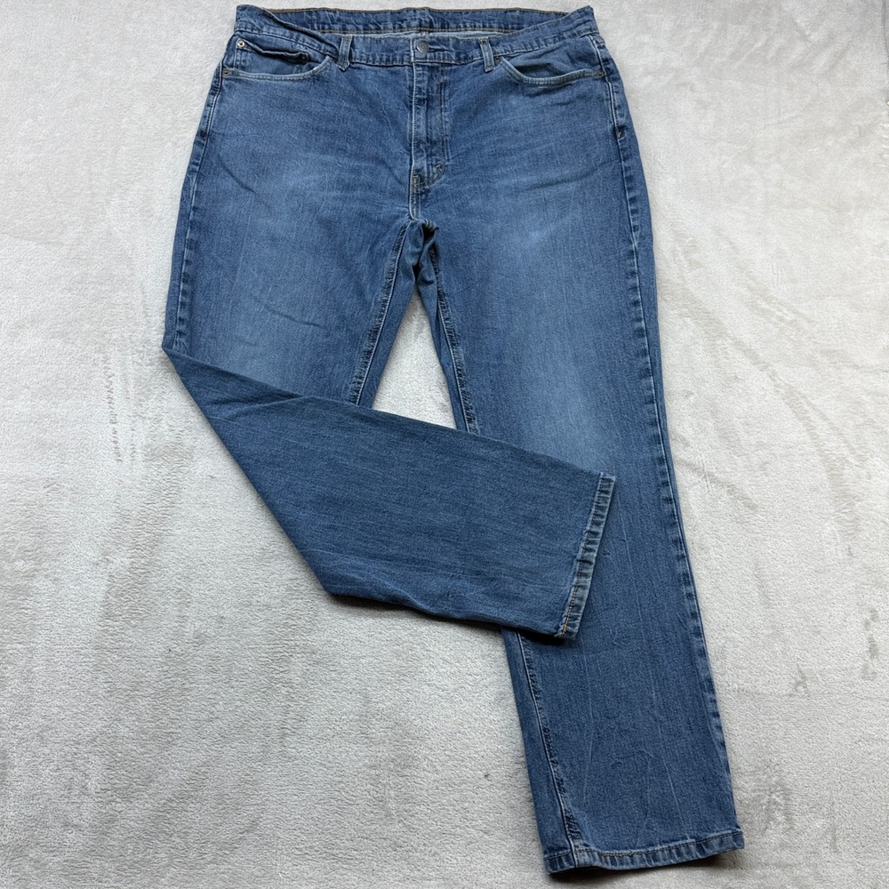 Levi's 541 Athletic Taper Jeans Mens 38x32 Blue Denim Stretch Medium Wash Casual